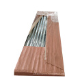 RAL9016 Hoja de techado galvanizado prepintado de 0,45 mm de espesor